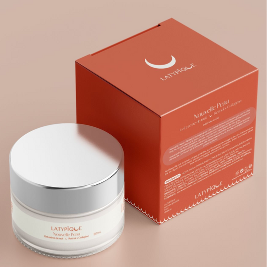 Nouvelle Peau - Gel Crème de Nuit - Collagène x Vitamine A